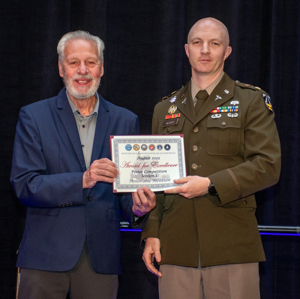 MHSRS 2025 - Poster Competition Awards