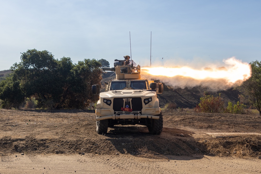 1st Bn., 1st Marines fire anti-tank missile system during live-fire range