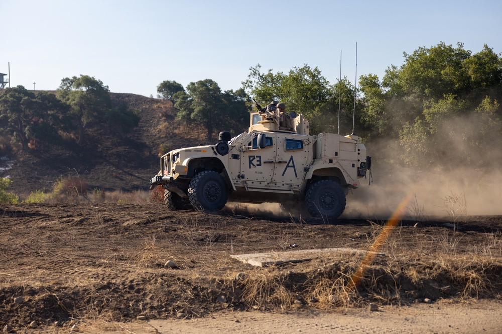 1st Bn., 1st Marines fire anti-tank missile system during live-fire range