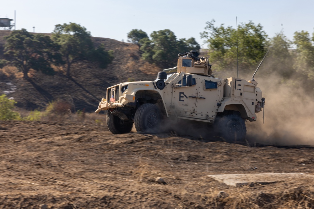 1st Bn., 1st Marines fire anti-tank missile system during live-fire range