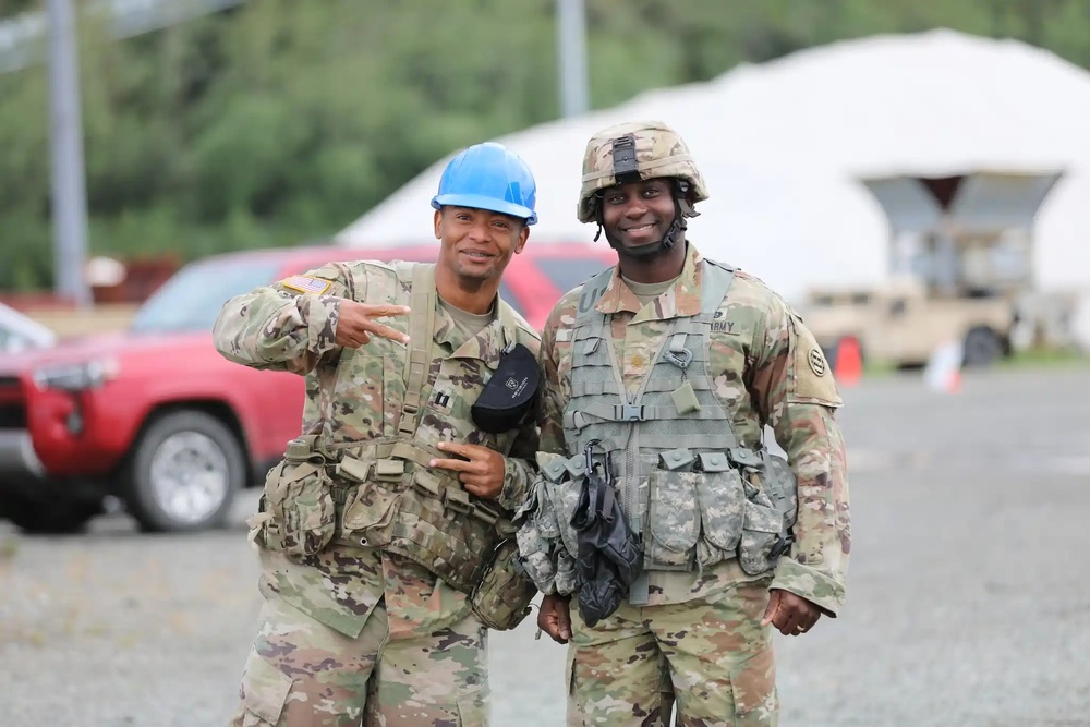 Soldiers enjoying Training
