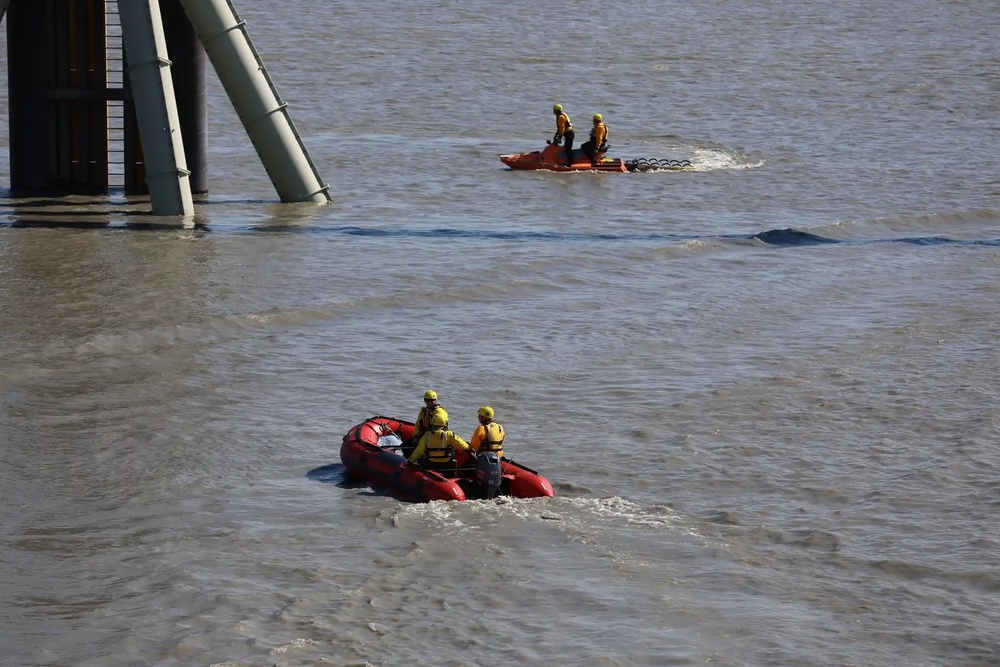 Coast Guard Monitors area