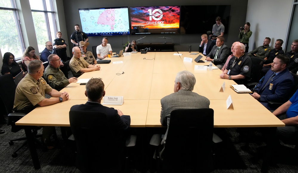 CBP Commissioner Rodney Scott visits North Dakota