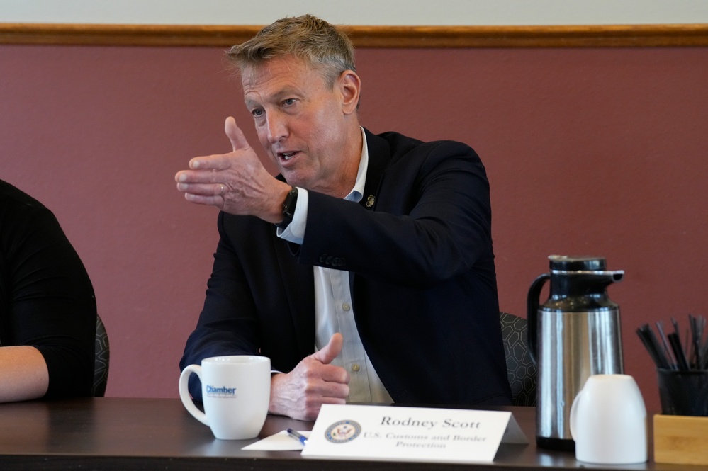 CBP Commissioner Rodney Scott visits North Dakota