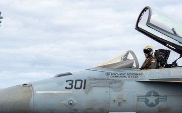 USS Carl Vinson conducts routine operations at sea