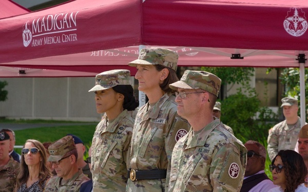 Madigan Change of Command Ceremony 2025