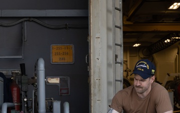 USS Gerald R. Ford (CVN 78) Departs Marseille, France
