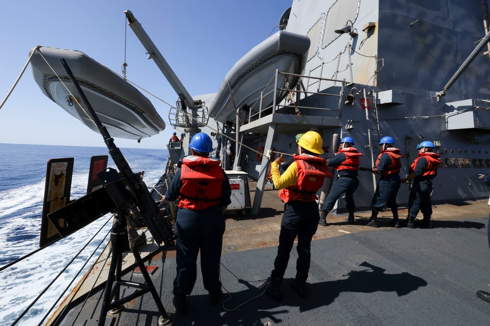 USS Bainbridge (DDG 96) Small Boat Operations