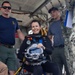 Rear Adm. Wolfson Diving Operation