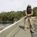 Soldier Holds Bridge Together