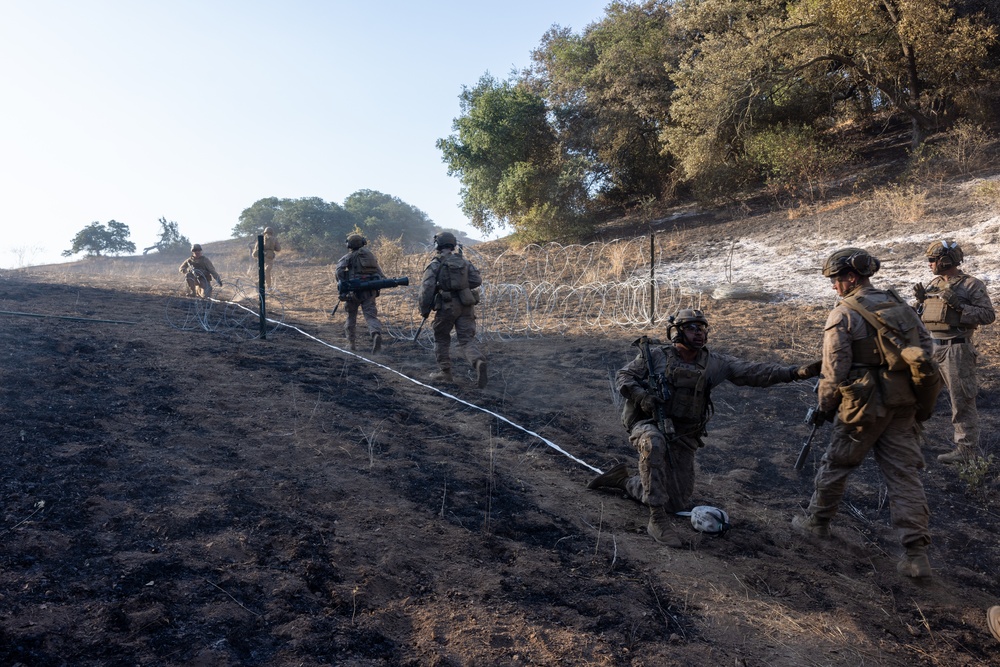 1st Bn., 1st Marines take on Range 600 during Bn. FEX