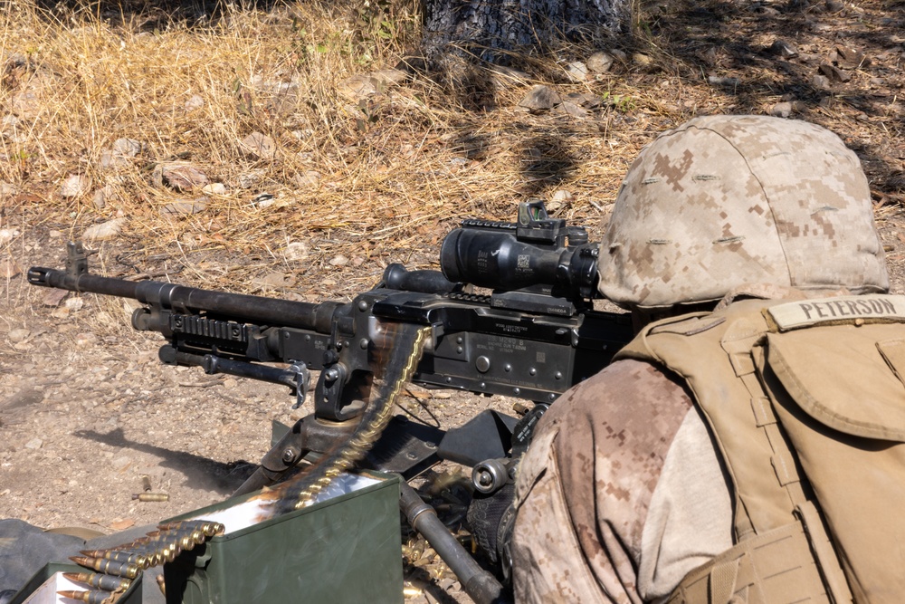 1st Bn., 1st Marines take on Range 600 during Bn. FEX