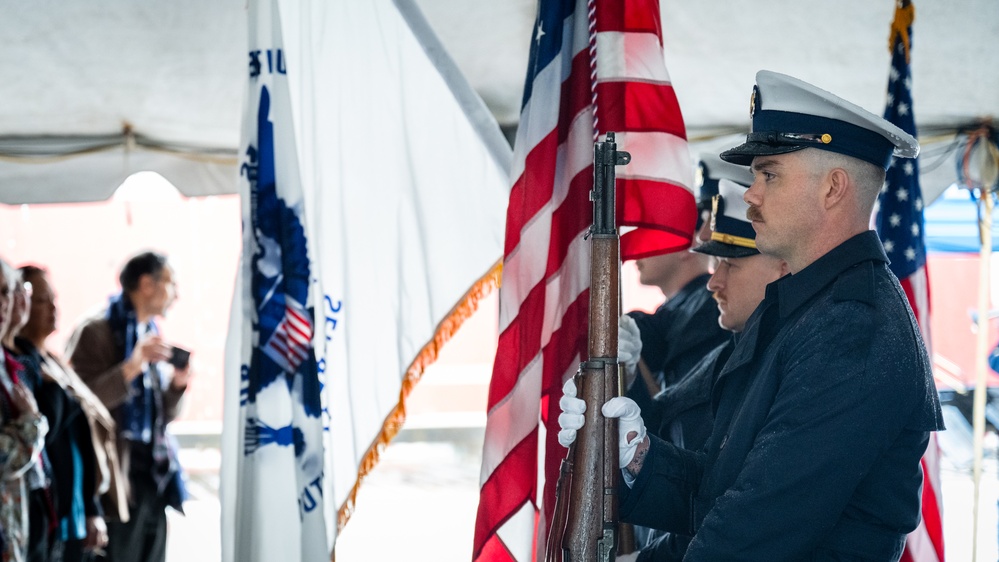 Coast Guard Cutter Storis Commissioning Ceremony