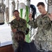 Rear Adm. Wolfson Diving Operation