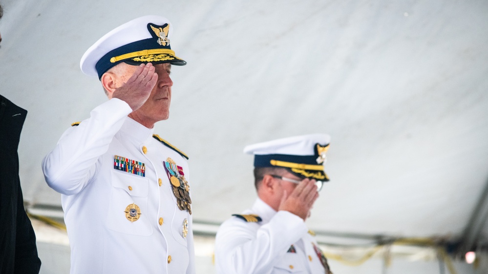 Coast Guard Cutter Storis Commissioning Ceremony