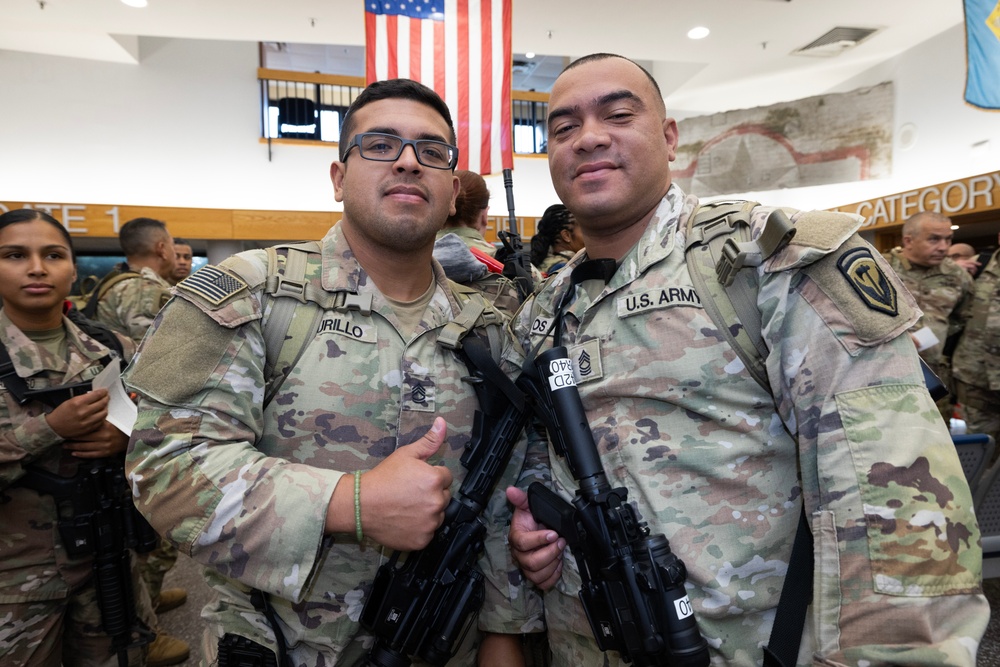 42nd RSG deploys