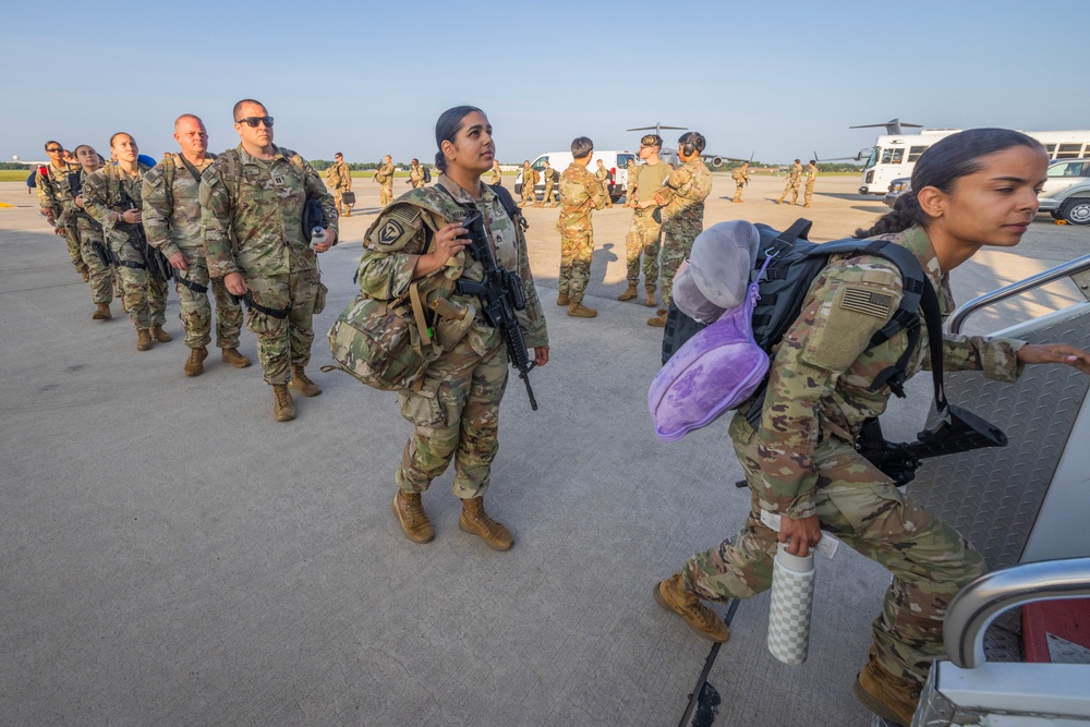 42nd RSG deploys