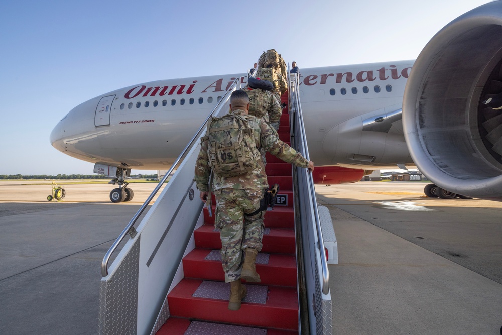 42nd RSG deploys