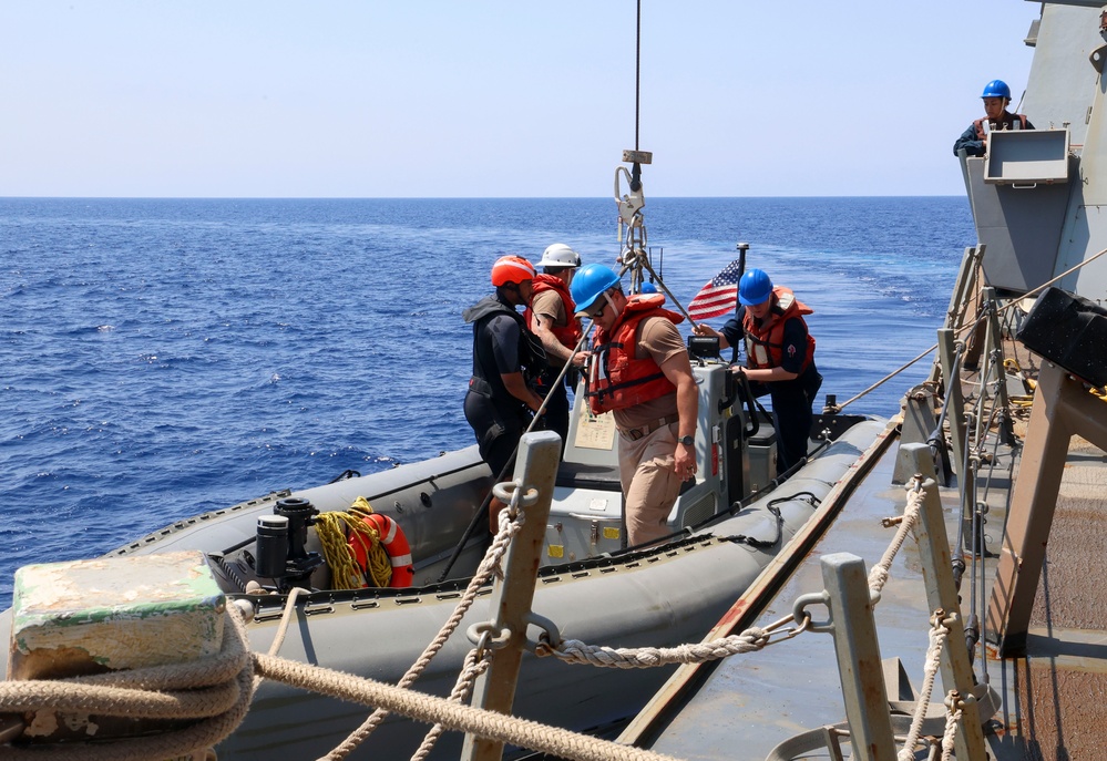 USS Bainbridge (DDG 96) Small Boat Operations