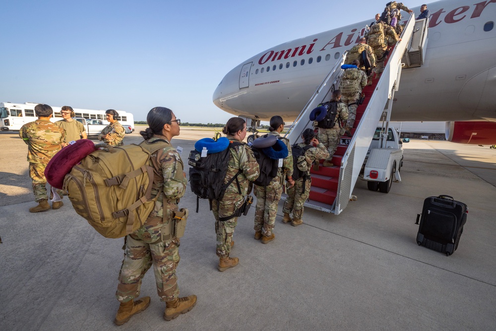 42nd RSG deploys