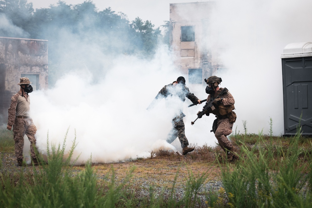 2nd Battalion, 2nd Marines Conducts Urban Operations Training