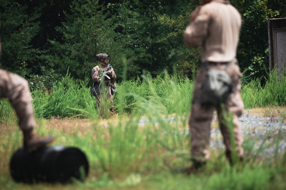 2nd Battalion, 2nd Marines Conducts Urban Operations Training