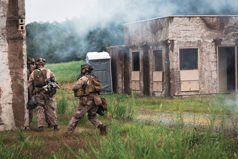 2nd Battalion, 2nd Marines Conducts Urban Operations Training