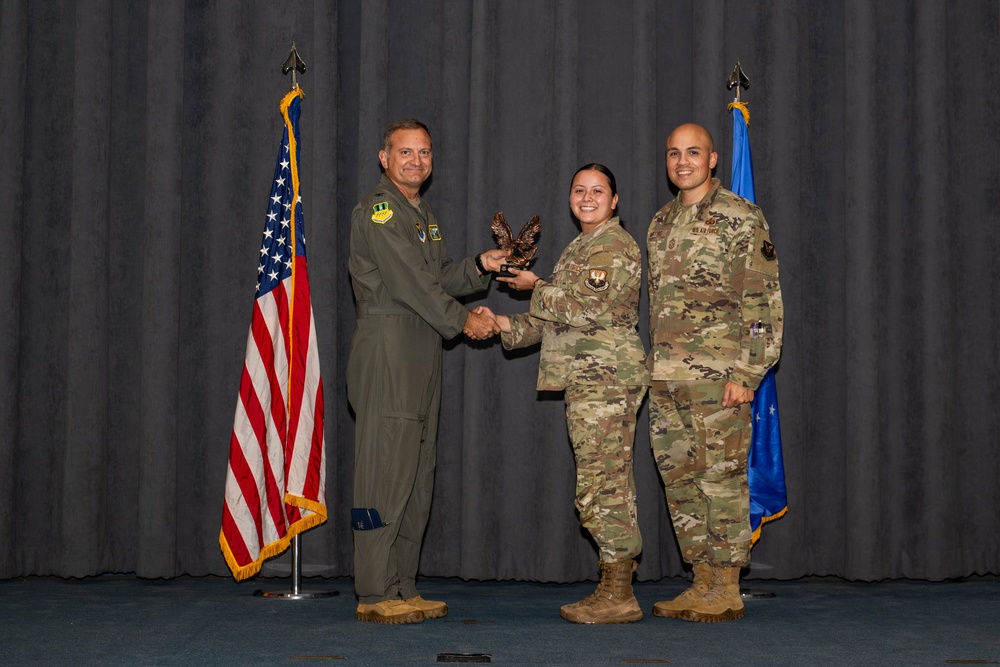 2nd Bomb Wing Quarterly Award ceremony August 2025
