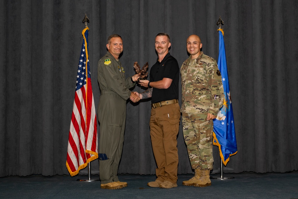 2nd Bomb Wing Quarterly Award ceremony August 2025