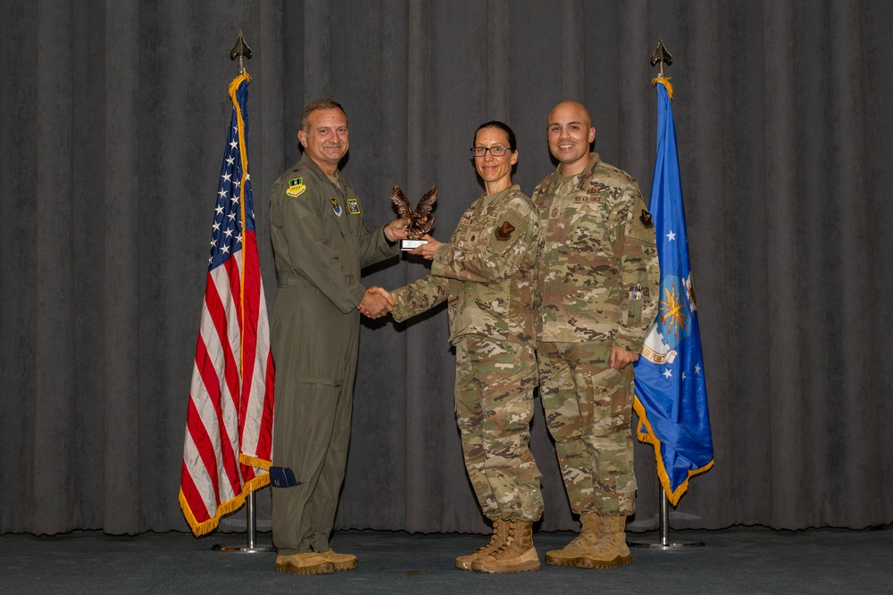 2nd Bomb Wing Quarterly Award ceremony August 2025