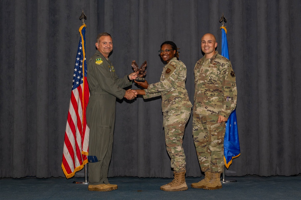 2nd Bomb Wing Quarterly Award ceremony August 2025