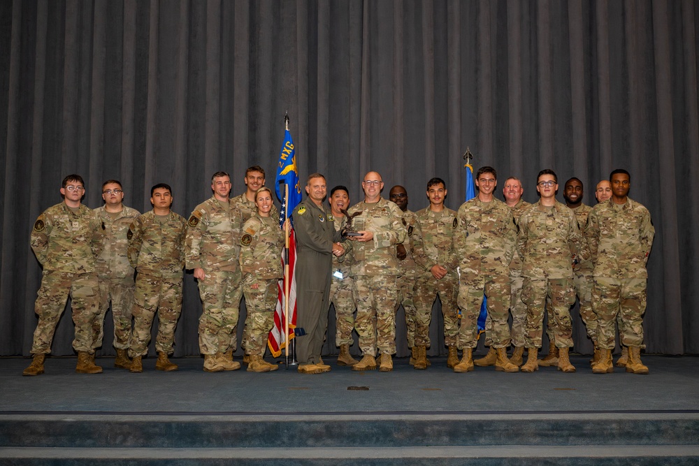 2nd Bomb Wing Quarterly Award ceremony August 2025