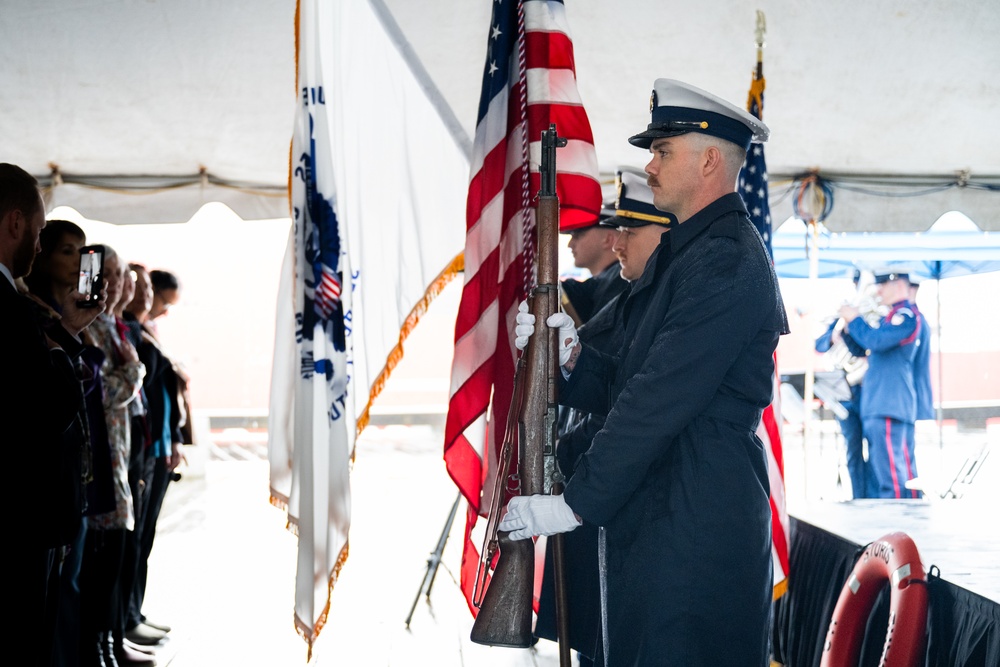 Coast Guard Cutter Storis Commissioning Ceremony
