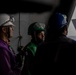 Abraham Lincoln conducts a replenishment-at-sea with USNS Earl Warren