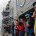 USS Princeton conducts routine operations while underway with Carrier Strike Group 1