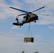 Soldiers practice sling load operations at Northern Strike