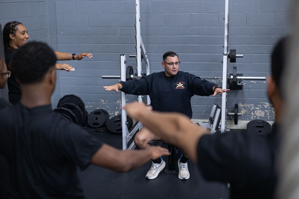 75th FAB HHB Weight Training