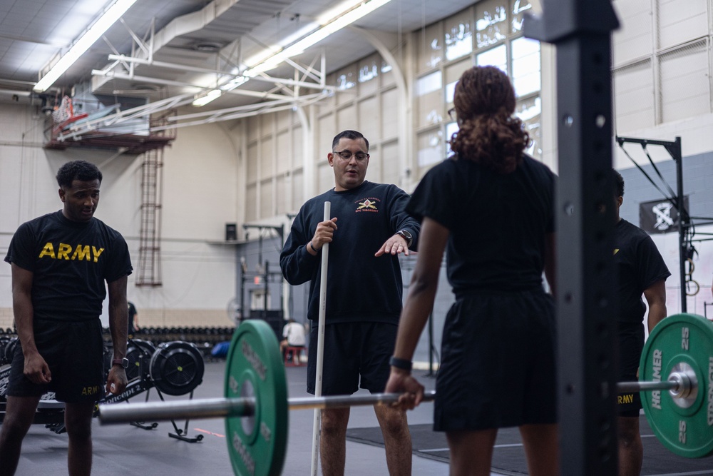 75th FAB HHB Weight Training
