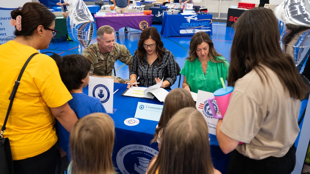 Team Minot hosts eighth consecutive Back-to-School Supplies Brigade for students