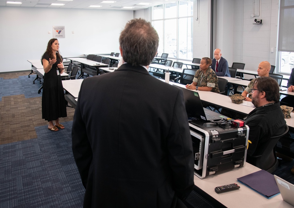 MARCORSYSCOM Visits NIWC Atlantic