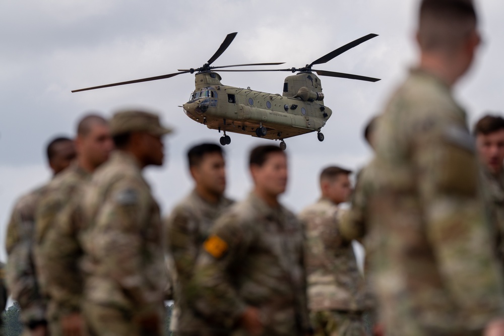 82nd Airborne Division Devil Brigade Foreign Jump