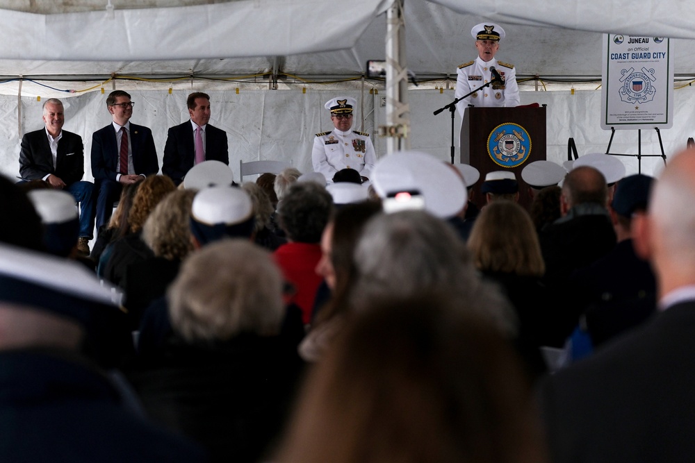Coast Guard Cutter Storis Commissioning Ceremony