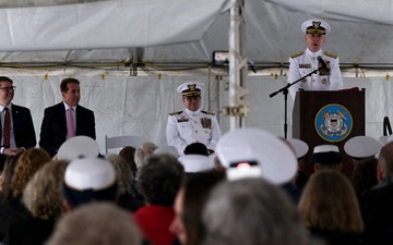 Coast Guard Cutter Storis Commissioning Ceremony