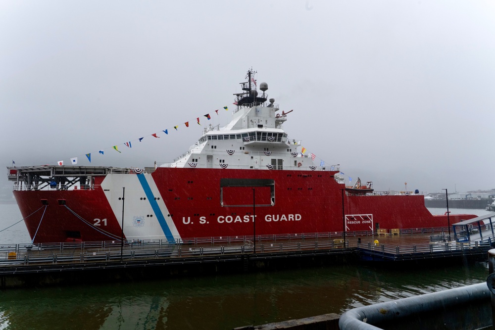 Coast Guard Cutter Storis Commissioning Ceremony