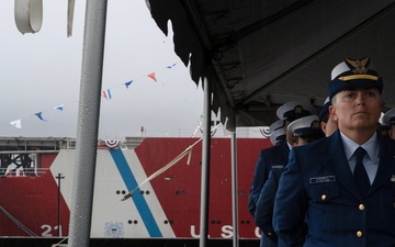 Coast Guard Cutter Storis Commissioning Ceremony