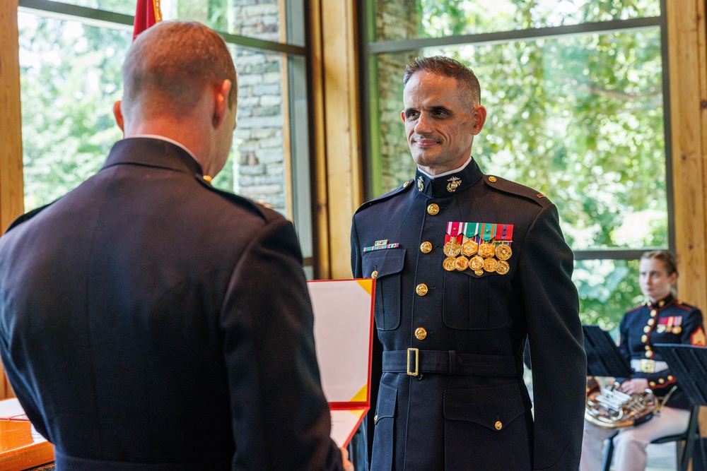 Chief Warrant Officer 5 Adam Bergeron Retirement Ceremony
