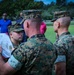 U.S. Marine Corps Sgt. Cameron T. Simpson, a motor vehicle operator with Marine Corps Logistics Command (LOGCOM), was meritoriously promoted to his current rank during a ceremony Aug. 11 at Marine Corps Logistics Base Albany, Georgia.