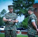 U.S. Marine Corps Sgt. Cameron T. Simpson, a motor vehicle operator with Marine Corps Logistics Command (LOGCOM), was meritoriously promoted to his current rank during a ceremony Aug. 11 at Marine Corps Logistics Base Albany, Georgia.
