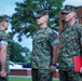 U.S. Marine Corps Sgt. Cameron T. Simpson, a motor vehicle operator with Marine Corps Logistics Command (LOGCOM), was meritoriously promoted to his current rank during a ceremony Aug. 11 at Marine Corps Logistics Base Albany, Georgia.