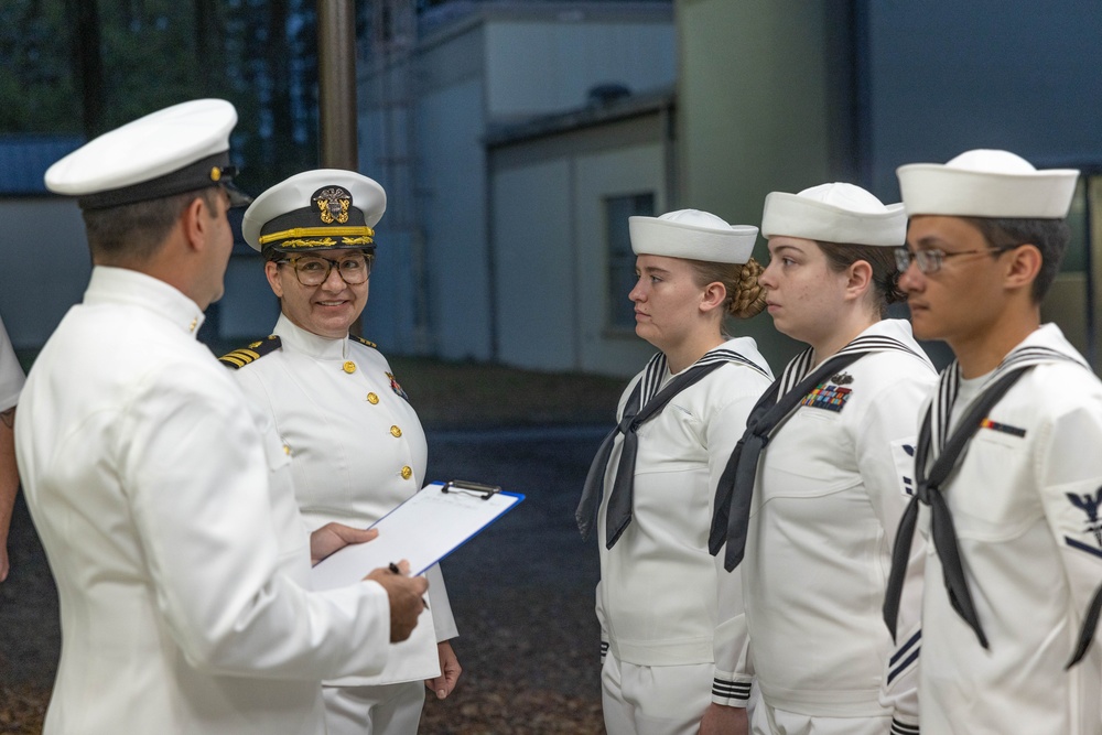 MCAS Beaufort Branch Health Clinic uniform inspection